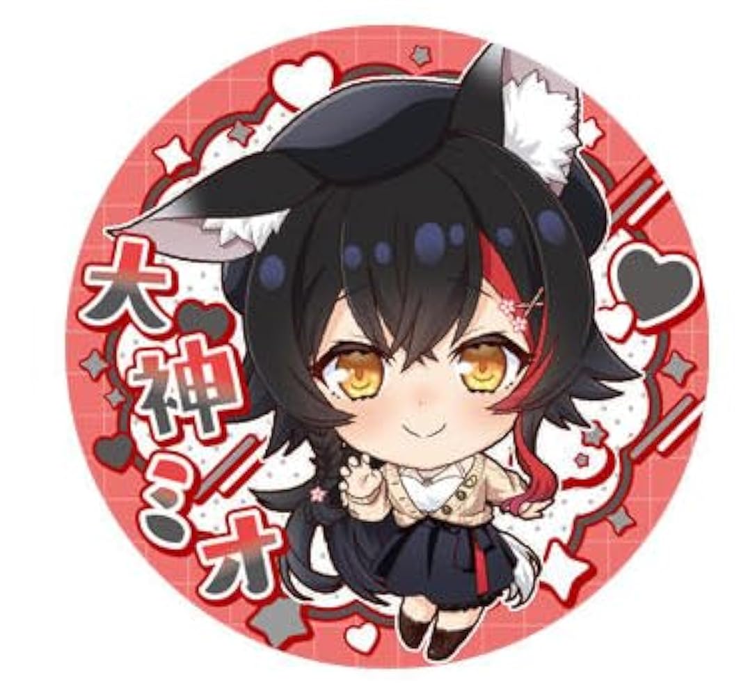 大神ミオ 缶バッチ Amazon.co.jp: ホロ ライブ Art Selection オンリー缶バッジ